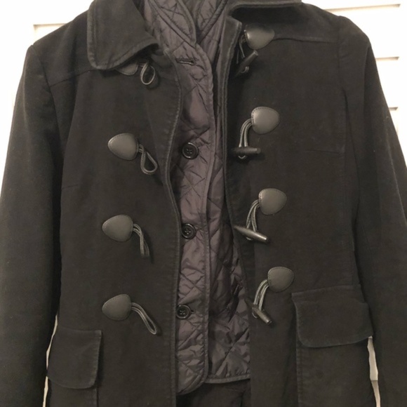 Gap Long Toggle Coat with removable vest - Picture 2 of 8